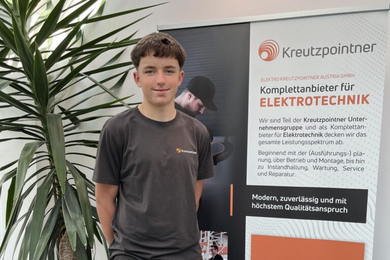 Unser Lehrling in der EKA  Braunau